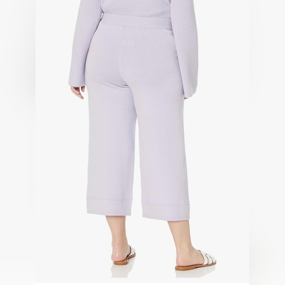 The Drop Women's Bernadette Pull-on Loose-fit Cropped Sweater Pant #1131 - Picture 8 of 10